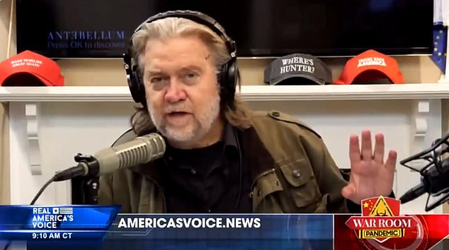 Steve Bannon permanently banned from Twitter for suggesting Dr. Fauci and Chris Wray beheadings