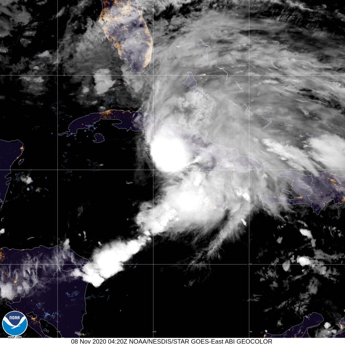 Tropical storm Eta already threatens Florida after it crosses over Cuba