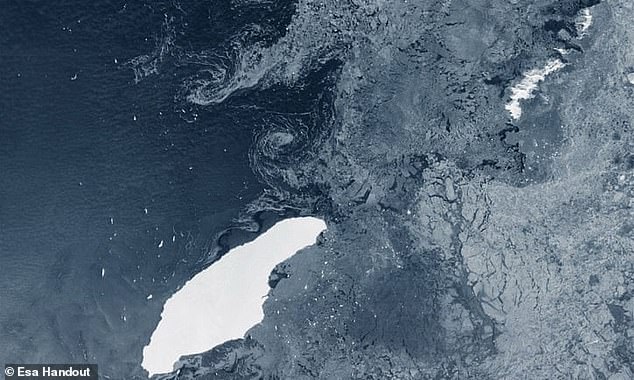 World’s biggest iceberg on collision course with South Georgia, posing threat to penguins and seals 