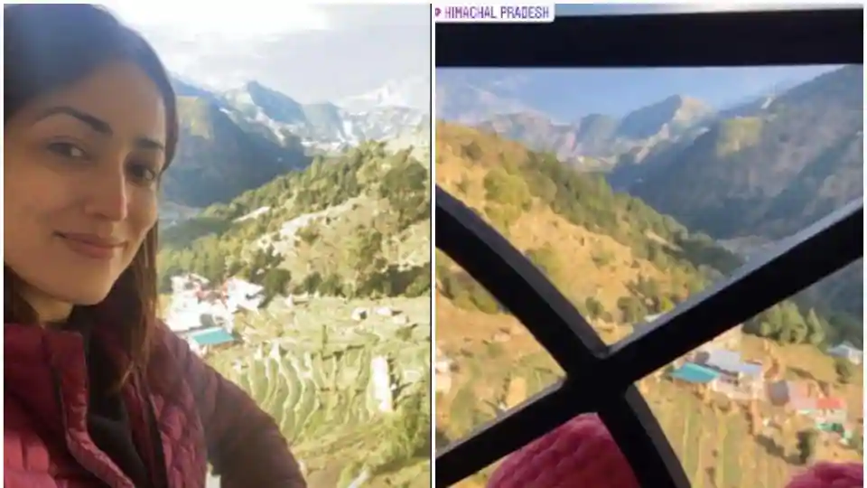 Yami Gautam shares ‘no filter’ pics from Himachal Pradesh as  Bhoot Police shoot begins