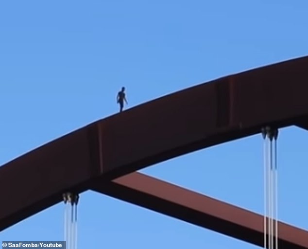 YouTuber jumps off of Texas bridge and fractures his skull after landing in the Colorado River 