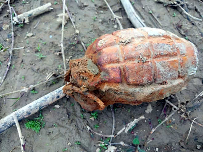 11 grenades dropped by Pakistan drone recovered near IB in Punjab’s Gurdaspur