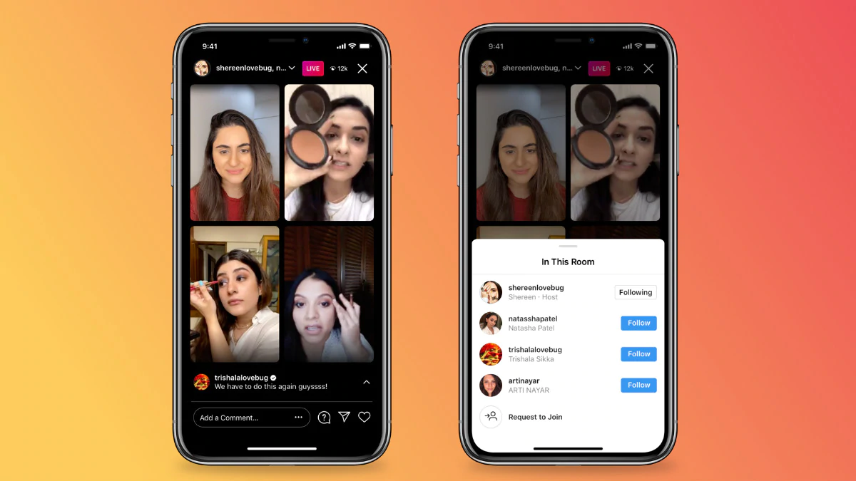 Instagram Live Rooms Launched to Help Creators Get Better Engagement