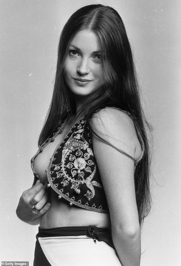 Candid: Jane also revealed that she took a year out from working after she was groped on the thigh by an unnamed Hollywood producer in 1972 (pictured in the same year)