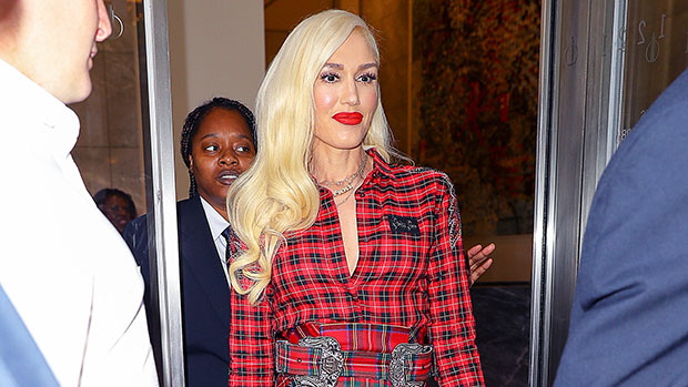 30 Stars Looking Holiday Ready In Festive Plaid Outfits: Gwen Stefani & More