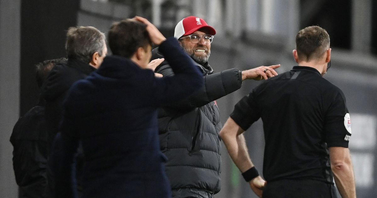 Jurgen Klopp slams refereeing decision in Liverpool’s draw against Fulham