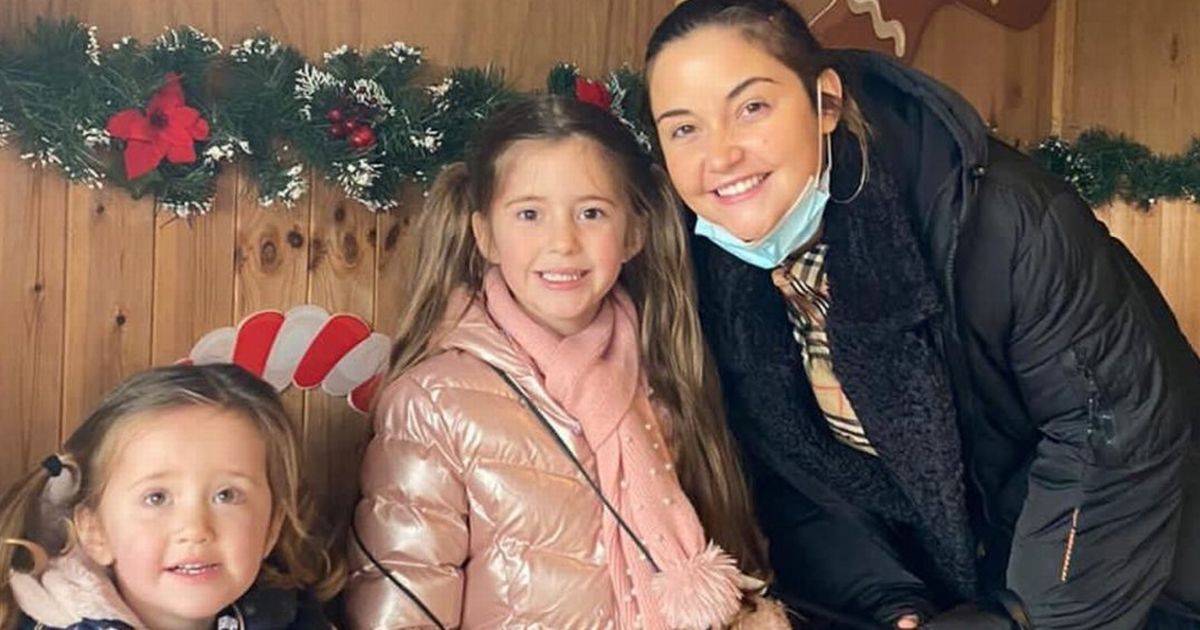 Jacqueline Jossa has ‘most magical day’ as she and Dan take kids to meet Santa