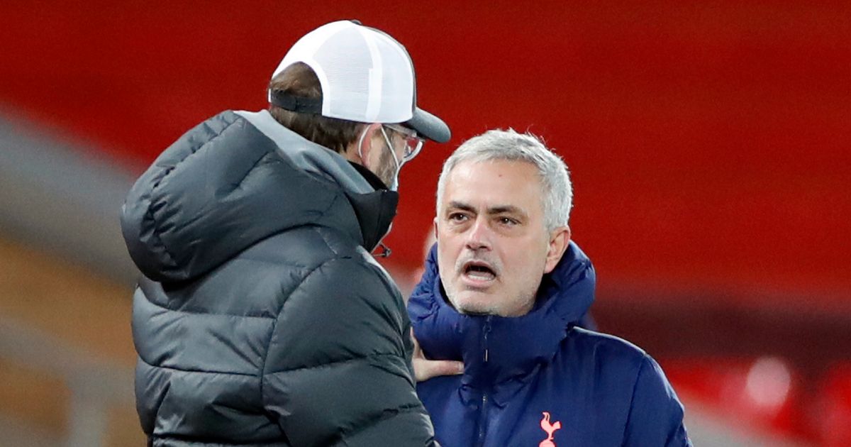 Jose Mourinho aims second dig at Jurgen Klopp with substitution criticism