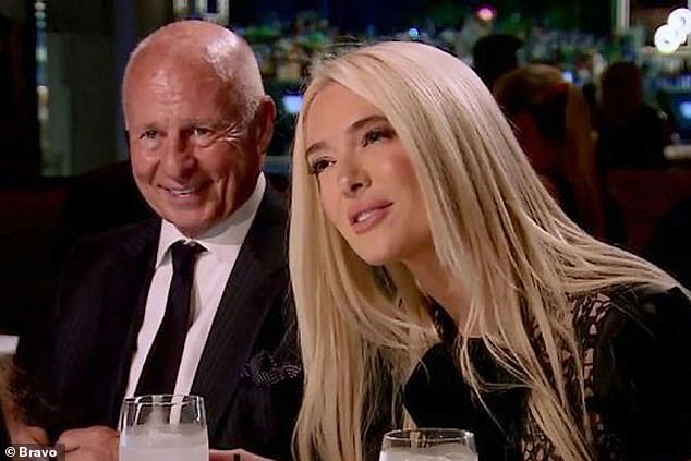 One company that loaned Girardi money and is demanding repayment says he funneled more than $20million to Jayne's entertainment company. The couple pictured during a scene of the Real Housewives of Beverly Hills above