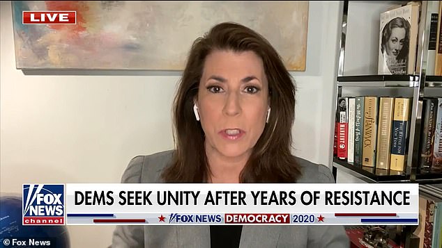 Fox News contributor Tammy Bruce argued that the unguarded remark was revealing, saying Democrats 'have no intention' of unifying the country