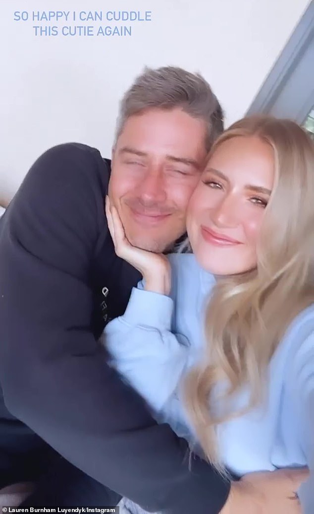 More recently: Arie shared that he had become infected with COVID-19, around Thanksgiving; He isolated from his wife and daughter while recovering, with the pair reuniting happily on Instagram for a cuddle