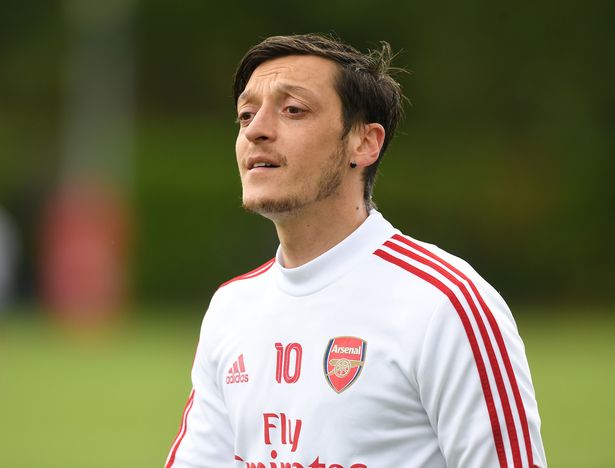 Ozil has been frozen out at Arsenal