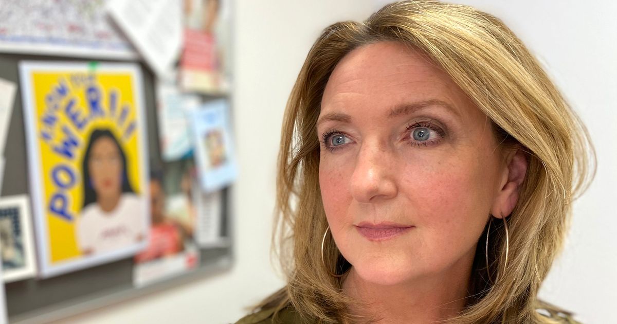 Victoria Derbyshire said violent dad poured hot soup on her when she was a teen