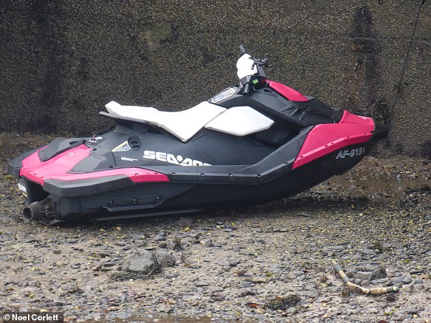 McLaughlan's jet ski was left on the beach at Ramsey harbour, Isle of Man after completing his  four hour journey, which he thought would take 40 minutes, with only ten minutes of fuel left