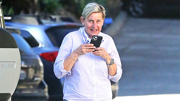 Ellen DeGeneres Wears Mask Hanging Off Her Face Just 9 Days After Revealing Positive COVID-19 Test