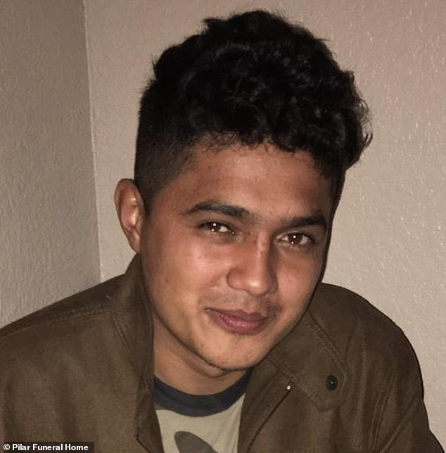 Victim Carlos Arajeni-Arriaza Morillo, 24, was allegedly killed by Jesse Martinez, 18, and Philip Baldenegro, 19, together with Zephi Trevino in a struggle with the gun