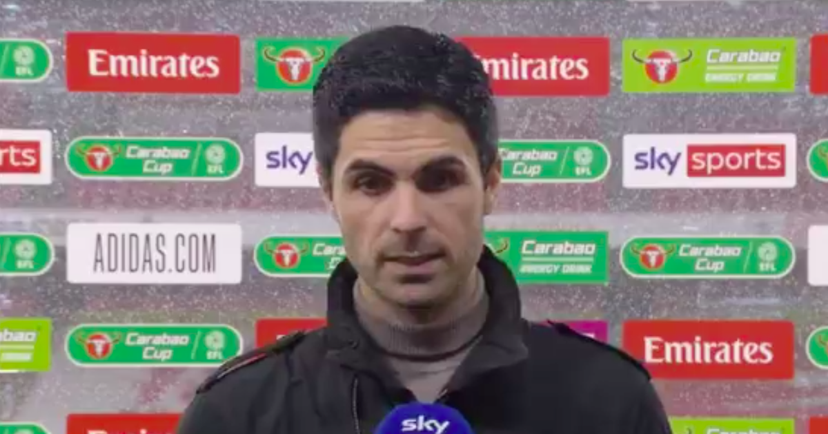 Mikel Arteta admits Arsenal could be in “big trouble” after next three games