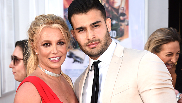 Britney Spears & BF Sam Asghari Are ‘Daredevils’ Riding A Scooter Through Her Living Room — Watch