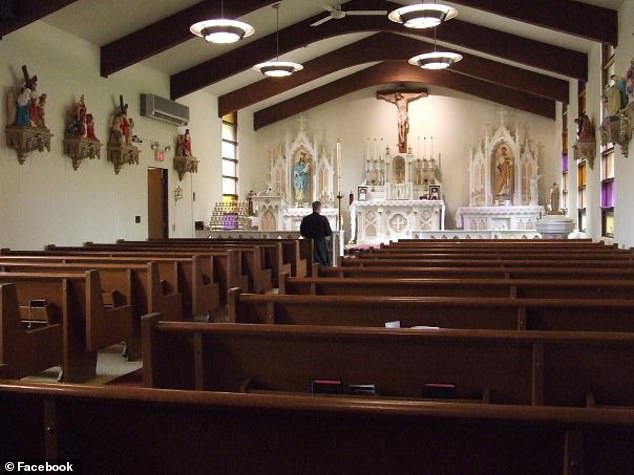Robinson sued New Jersey Governor Phil Murphy after he imposed restrictions on religious gatherings after the start of the COVID-19 pandemic. The above image shows St. Anthony of Padua Church in North Caldwell, New Jersey