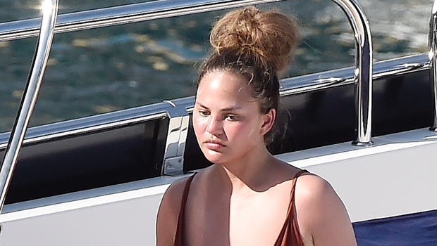 29 Stars Proving One-Piece Swimsuits Are Just As Hot As Bikinis: Chrissy Teigen & More