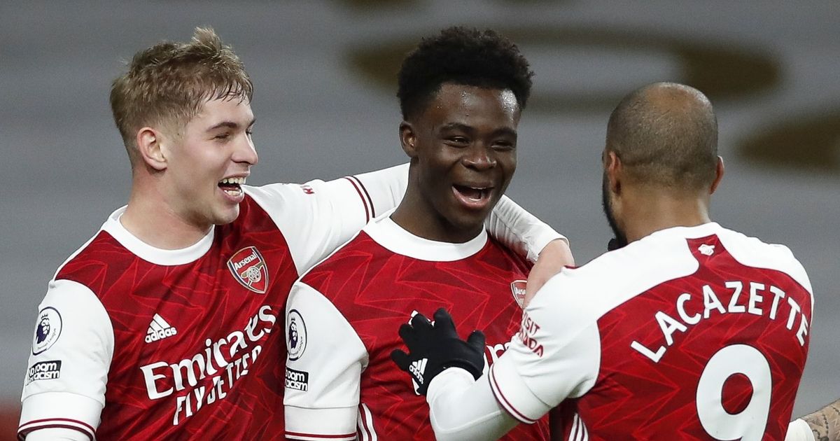 Saka explains whether he meant to score Arsenal’s third goal against Chelsea