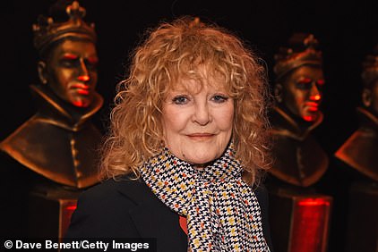 Petula Clark is pictured in March 2020