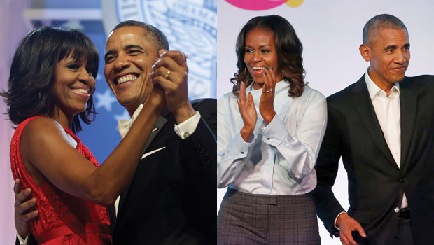 Barack & Michelle Obama Then & Now: See Evolution From 2008 Presidential Campaign To Today