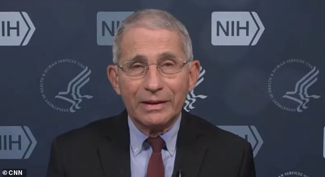 The US coronavirus toll in January could far surpass that of December, Anthony Fauci warned
