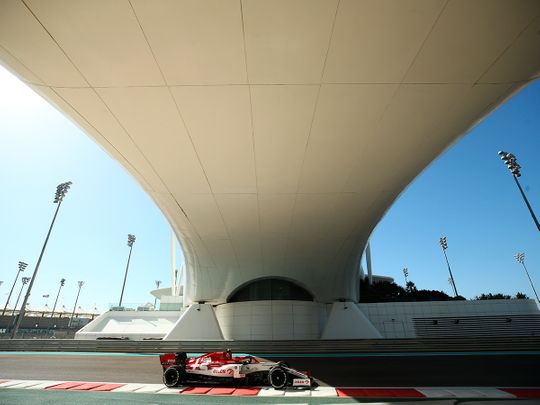 Abu Dhabi Grand Prix 2020: Formula One drivers hit the road at Yas Marina Circuit