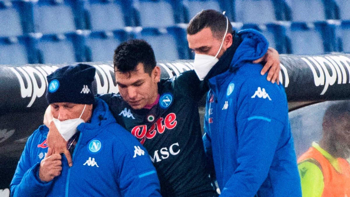 Alert in Naples: “Chucky” Lozano was injured and with help in the defeat against Lazio | The State