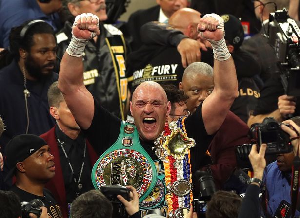 Fury became WBC heavyweight champion in February with victory over Wilder