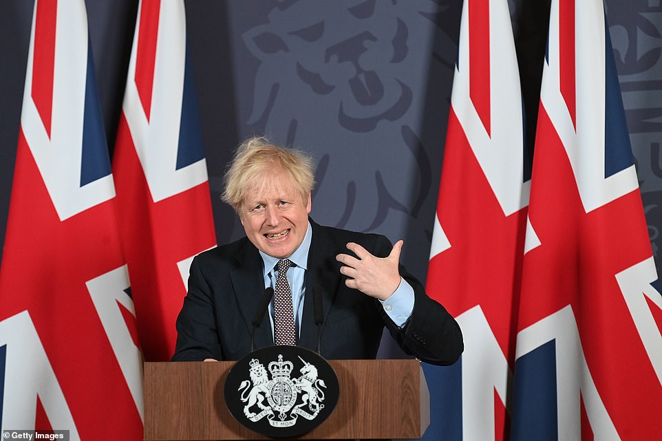 Boris Johnson hails ‘Canada-style’ Brexit trade deal with the EU