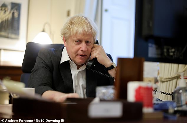 Government sources confirmed that Boris Johnson has established a ‘hotline’ to European Commission chief Ursula von der Leyen as the two sides try to thrash out a deal before Christmas