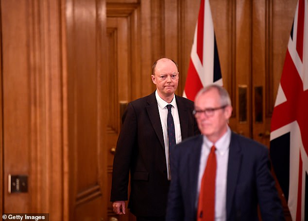Chief Scientific Adviser Sir Patrick Vallance and Chief Medical Officer Chris Whitty speak at a Downing Street press conference as the Prime Minister announces the new Tier Four restrictions