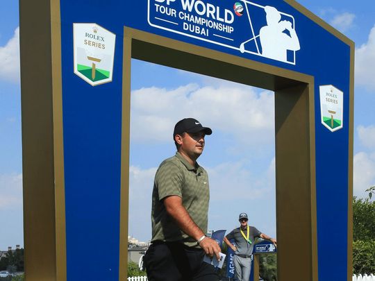 DP World Golf Championship: Frenchman Victor Perez sets the early pace at Earth course