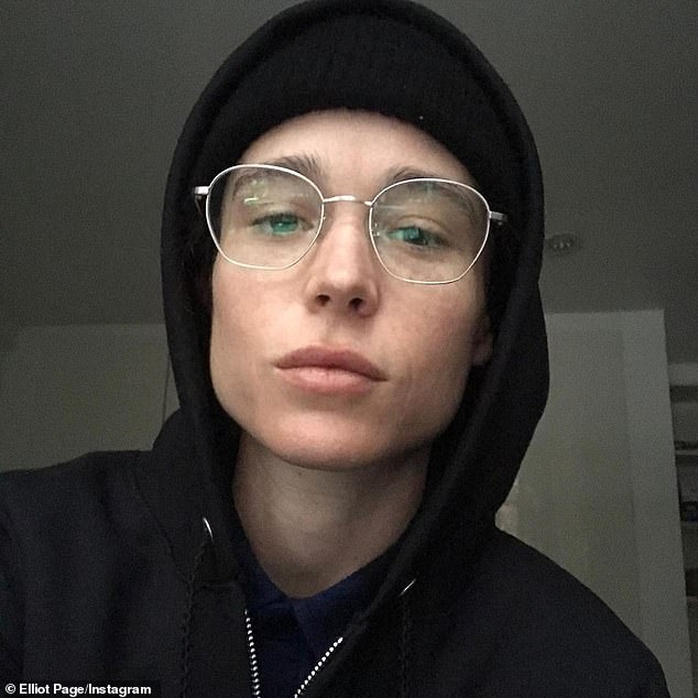 Elliot Page shares first selfie since gender affirmation to thank fans for ‘love and support’