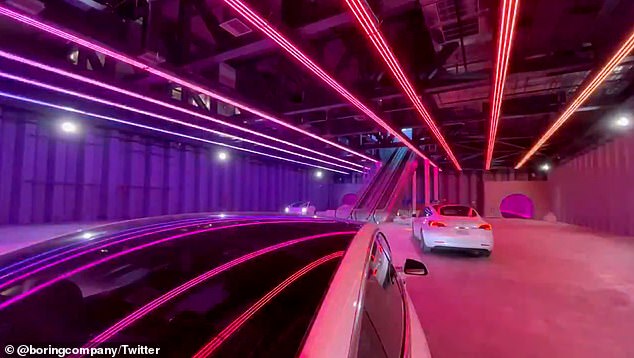 Elon Musk’s Boring Company hosts a ‘tunnel rave’ insides its Las Vegas Loop