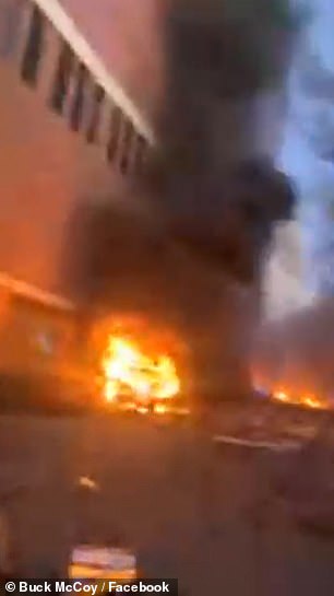 Harrowing video shows the aftermath of Friday’s massive bomb blast in Nashville