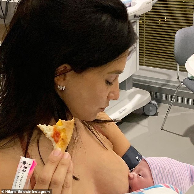 Hilaria Baldwin returned to Instagram just HOURS after promising to take a social media break