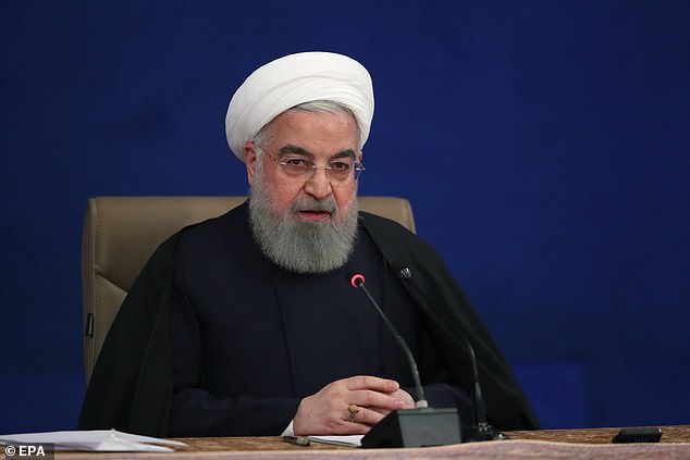 Iranian President Rouhani says he is happy ‘lawless terrorist’ Trump is leaving office