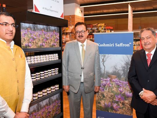 J&K special report: Al Maya Group is proud to showcase India’s Kashmiri Saffron in the UAE