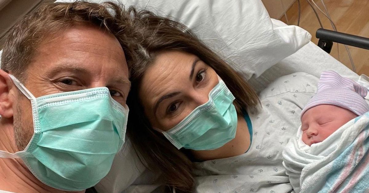 Jenson Button’s fiancée Brittny Ward gives birth to baby girl and shares name