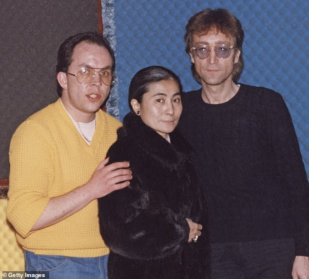 Close: Andy Peebles with John Lennon and Yoko Ono two days before singer died