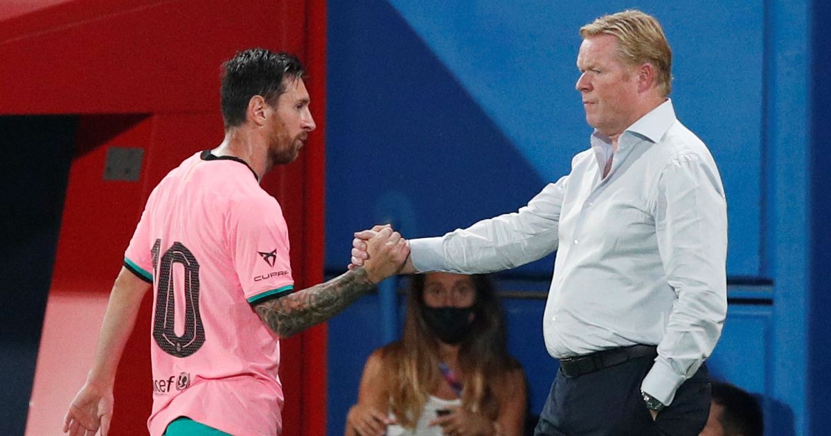 Koeman discusses Messi motivation after admitting “bad time” at Barcelona
