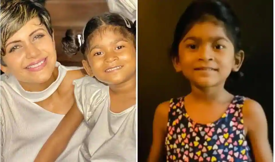 Mandira Bedi’s daughter Tara promises Santa Claus she is a ‘good girl’, makes a request for a Christmas gift. Watch video
