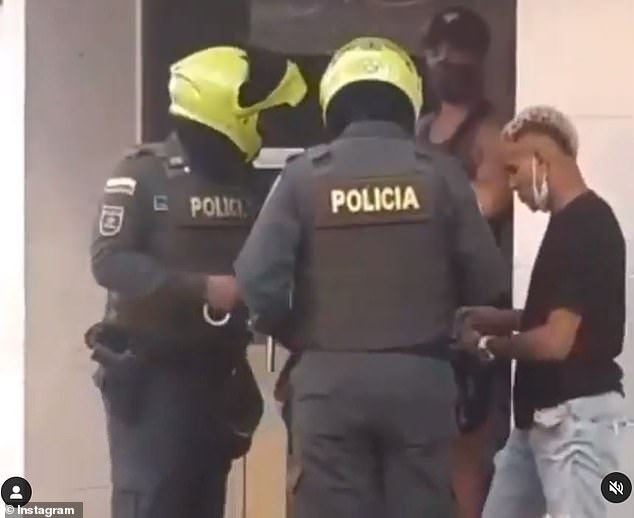 Moment ‘Insecure’ star and activist Kendrick Sampson is punched by police officer in Colombia
