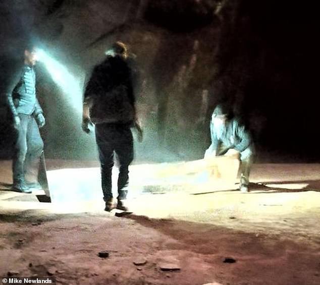 Mysterious monolith in Utah desert was removed by group of 4 men who pushed it over and broke it up