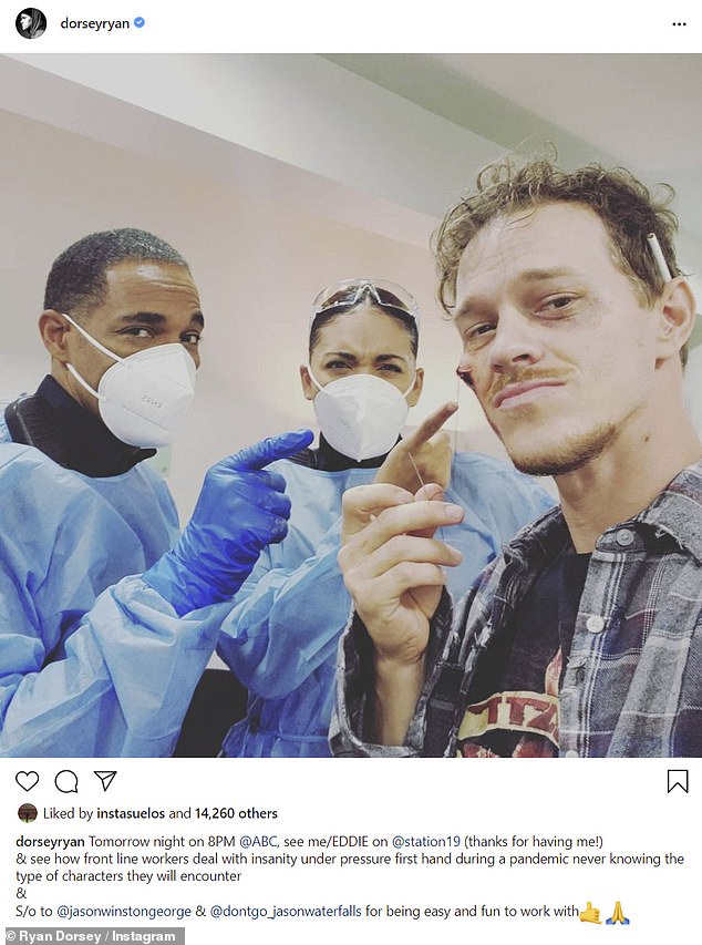 Naya Rivera’s ex Ryan Dorsey appears on ABC’s Station 19 five months after her death