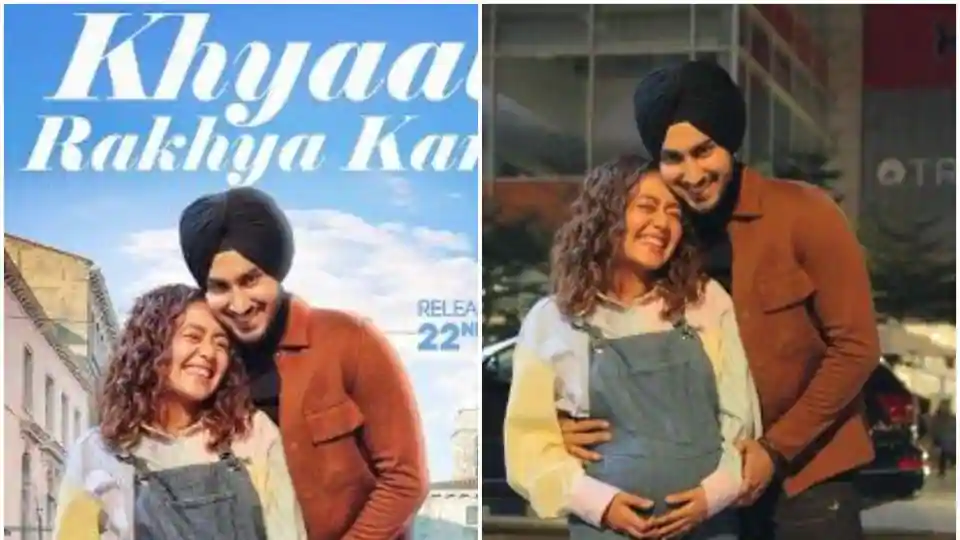 Neha Kakkar’s pregnant picture was a publicity stunt for her new music video with Rohanpreet Singh. See new post