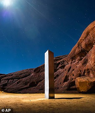 New Mexico artist collective claims they are behind the mysterious steel monoliths